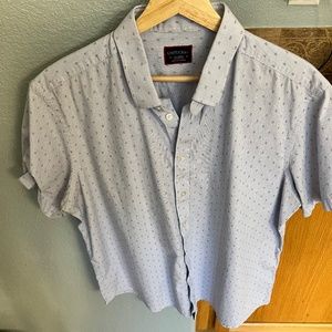 Untuckit Men's Short Sleeve Button Down - XL.